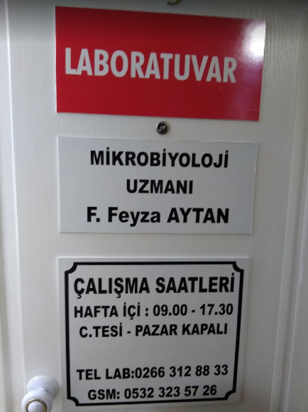 Feyza Aytan-Özel Laboratuvar