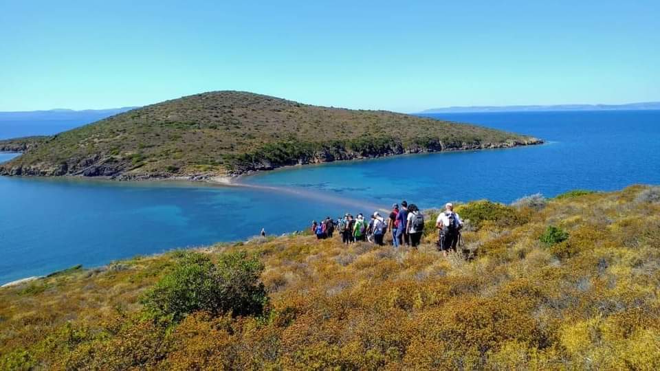 ayvalik cunda patrica yuruyus