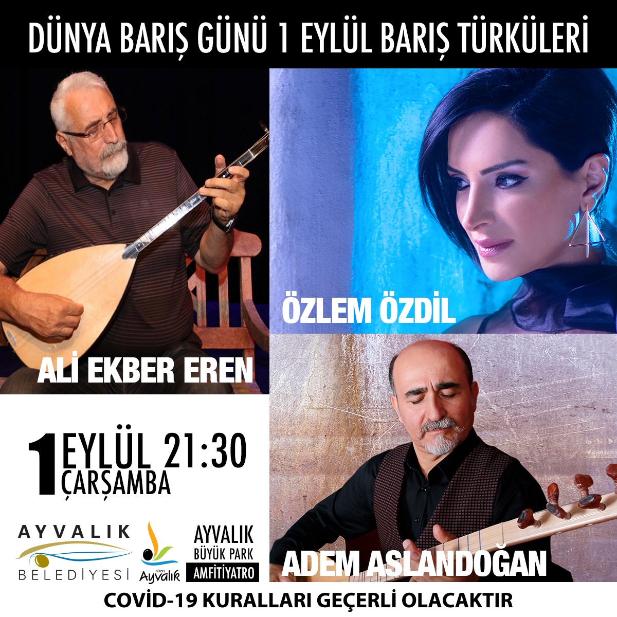 ayvalik 1 eylul konserler