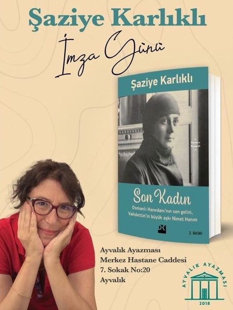 ayvalik saziye karlikli imza gunu